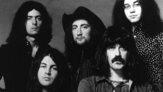 Die britische Rockband Deep Purple (Quelle: dpa-Bildfunk)